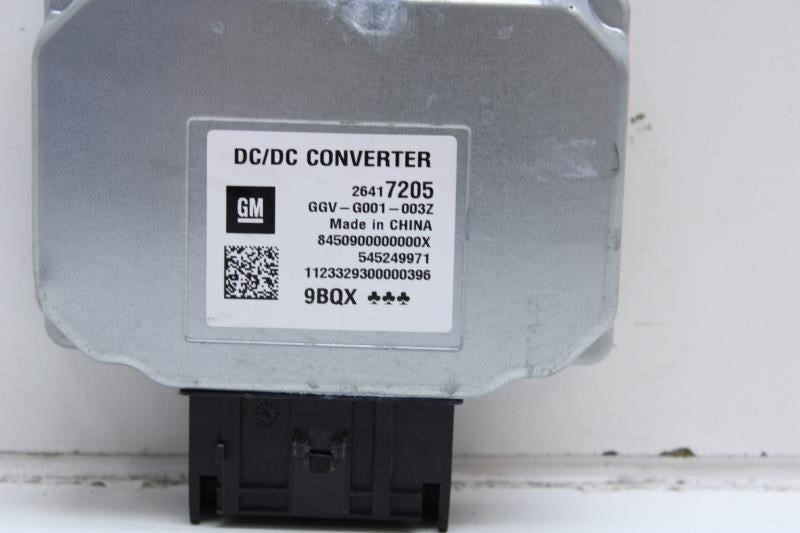 2024-2025 Chevrolet Trax Power Supply Voltage Inverter Converter Module 26417205 - Alshned Auto Parts