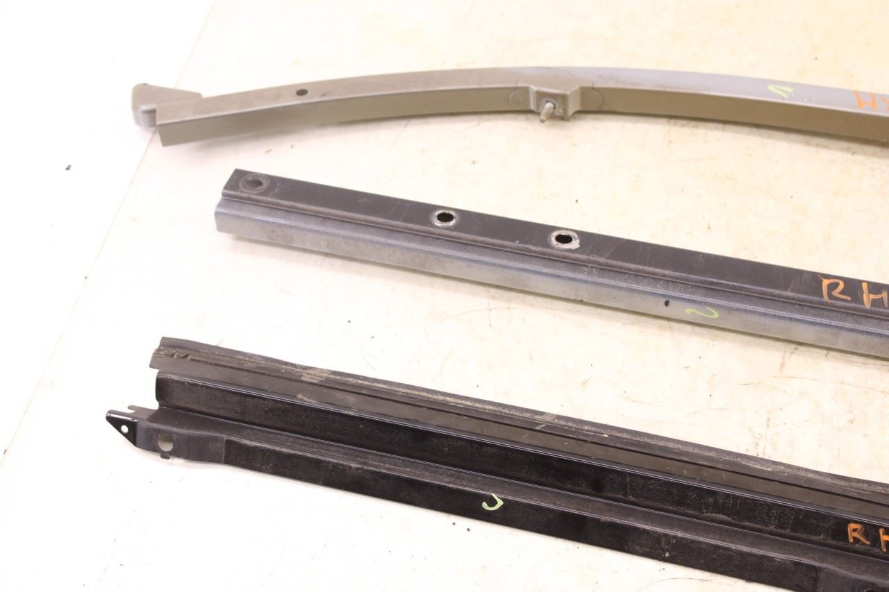 11-20 Toyota Sienna LE FWD Rear Passenger Right Side Sliding Door Upper Rail Set - Alshned Auto Parts
