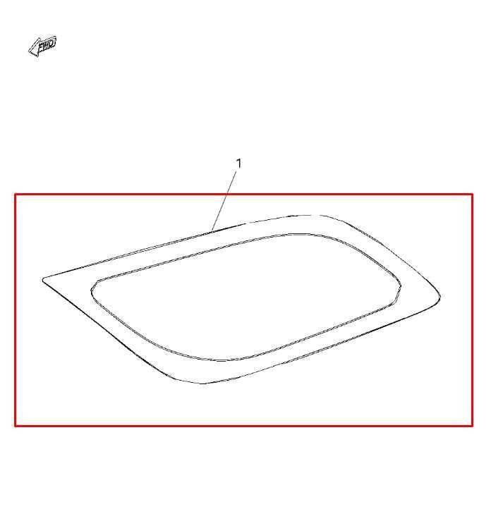 2011-2025 Dodge Durango SXT Rear Right Side Quarter Window Glass 68092698AA OEM1