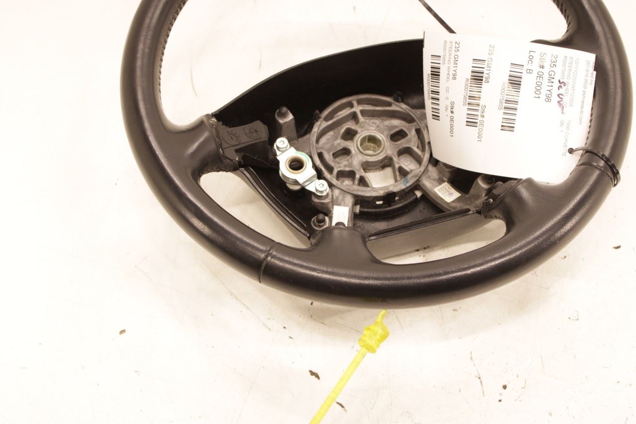 1997-2004 Chevrolet Corvette 5.7L RWD Steering Wheel Leather w/ Control Buttons - Alshned Auto Parts