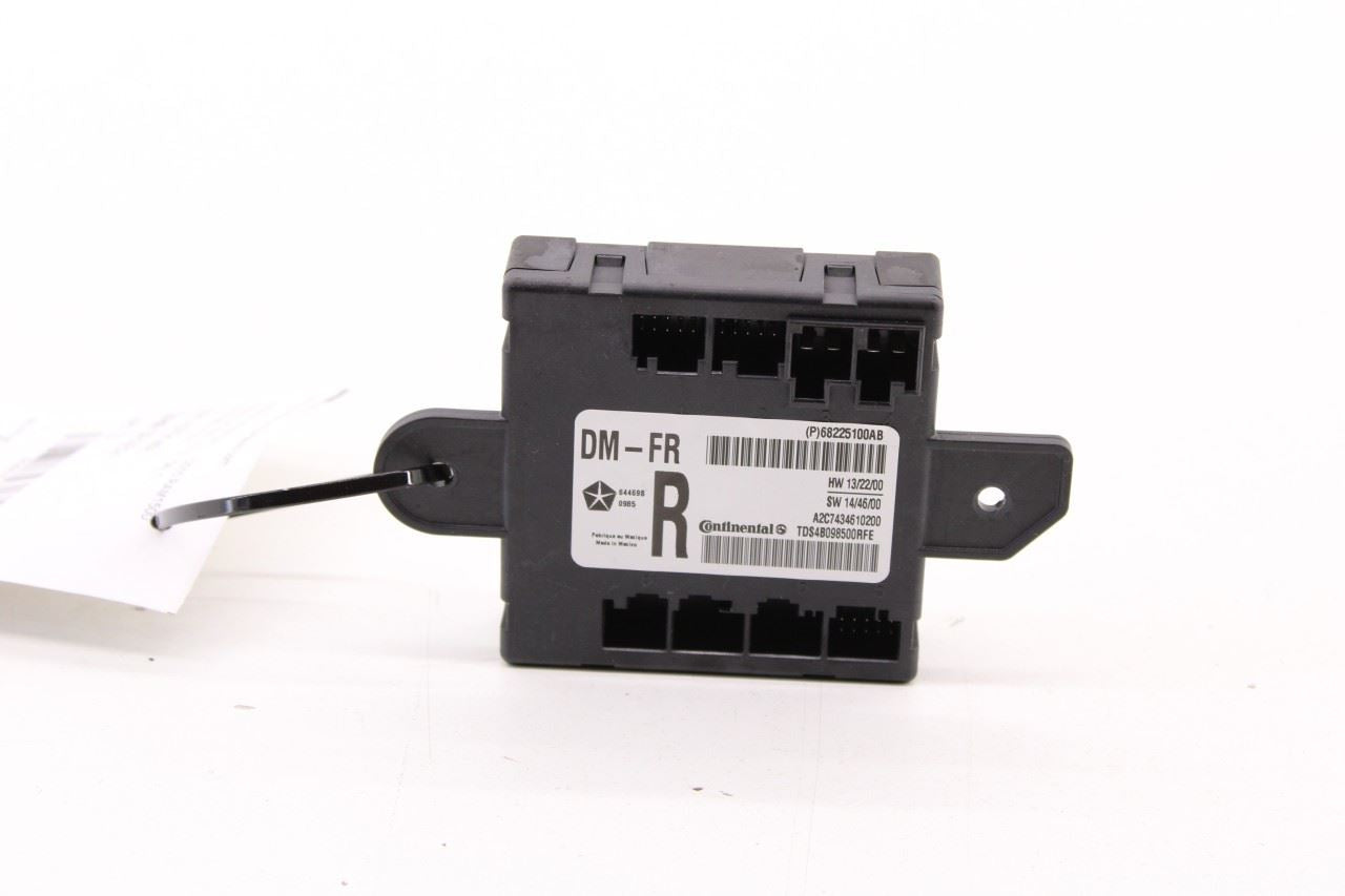2014-2018 RAM 1500 Laramie Front Right Side Door Control Module 68225100AB OEM - Alshned Auto Parts