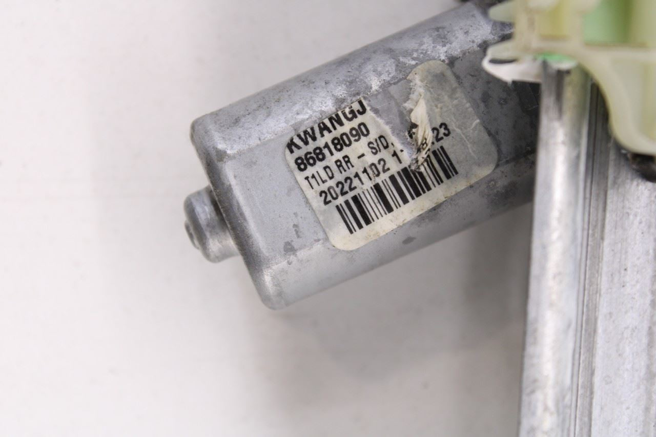 2019-24 Chevrolet Silverado LT-L Rear Right Side Door Window Regulator w/ Motor - Alshned Auto Parts