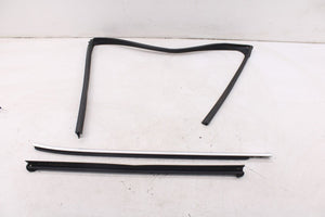 2019-25 Infiniti QX50 Essential Front Left Door Glass Run Channel Trim Belt Set