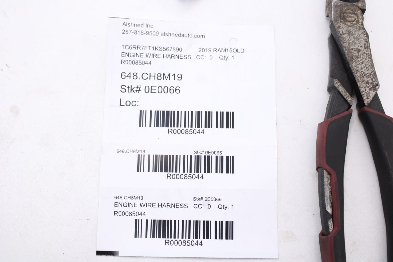 2019 Ram 1500 Classic Express Quad Cab 5.7L Engine Transmission Wire Harness16