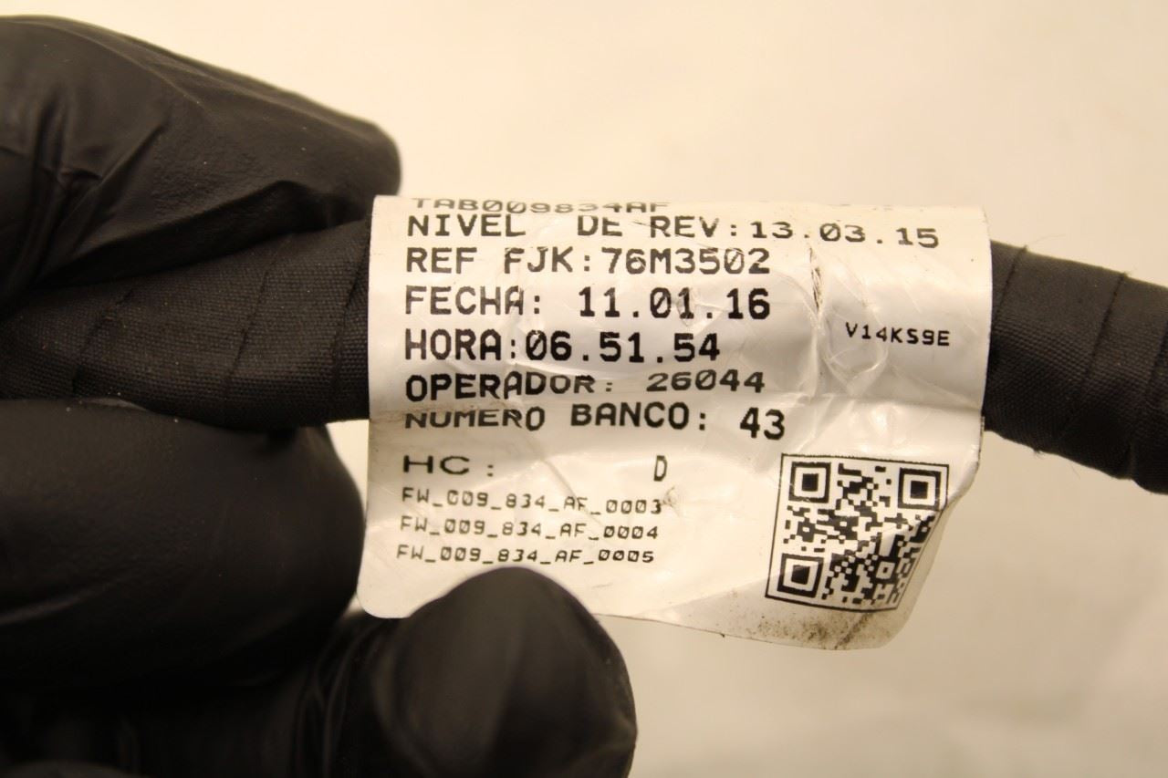 2016-2017 Volkswagen Passat SE 1.8L Engine Wiring Harness 06K971627AR OEM *ReaD* - Alshned Auto Parts