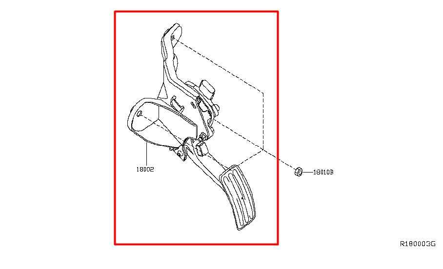 2014-20 Infiniti QX60 3.5L AWD Accelerator Throttle Gas Pedal Sensor 18002-3JA3B - Alshned Auto Parts