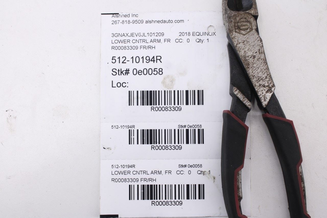 2018-2024 Chevrolet Equinox LT FWD Front Right Lower Control Arm 87821886 OEM9