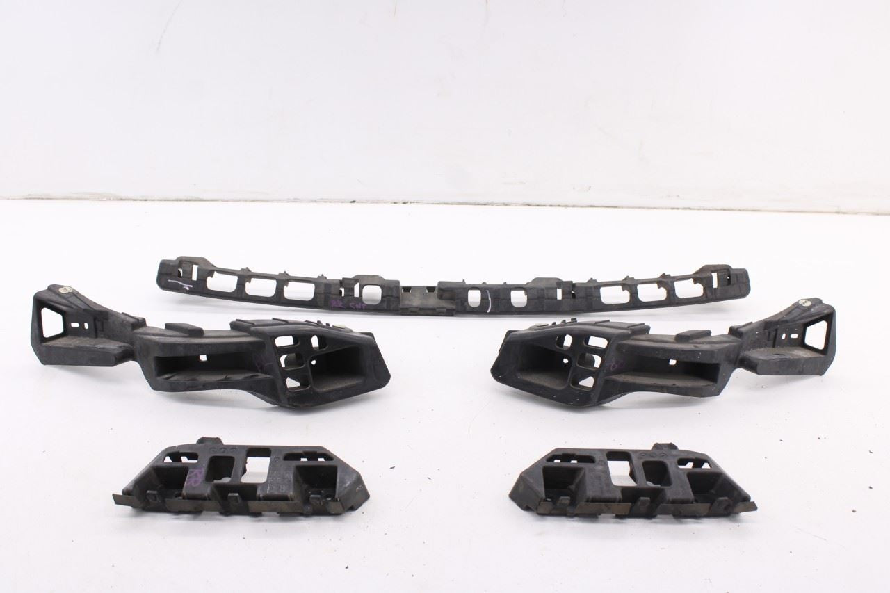 11-14 Porsche Cayenne S Rear Bumper Center and RH LH Side Support Mount Brackets0