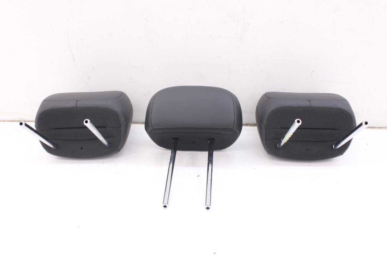 18-23 Jeep Compass Limited Rear RH LH Side and Center 2nd Row Seat Headrest Set - Alshned Auto Parts