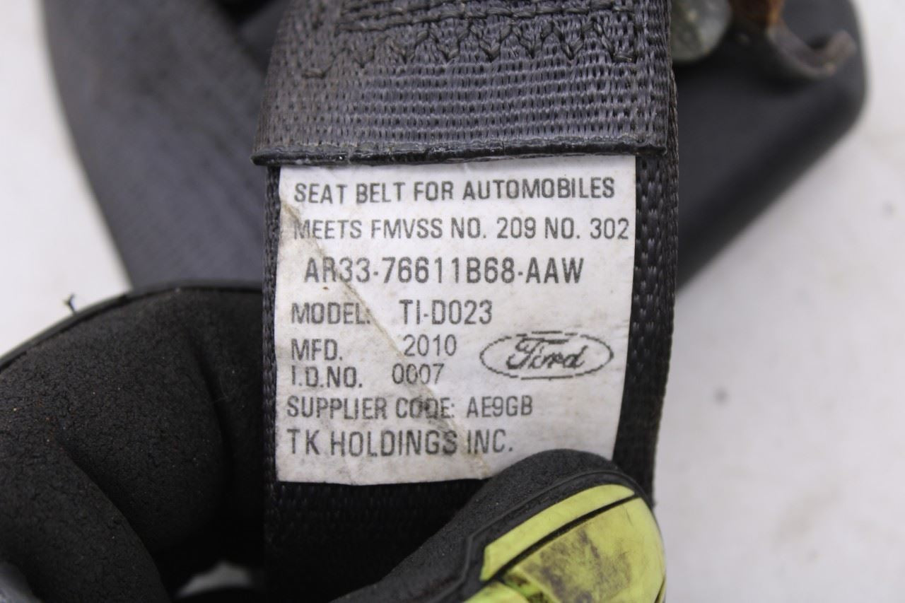 2007-14 Ford Mustang Premium Conv V6 Rear Left Side 2nd Row Seat Belt Retractor8