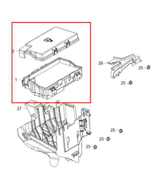 19-21 Jeep Grand Cherokee Laredo Intelligent Power Distribution Center Fuse Box - Alshned Auto Parts