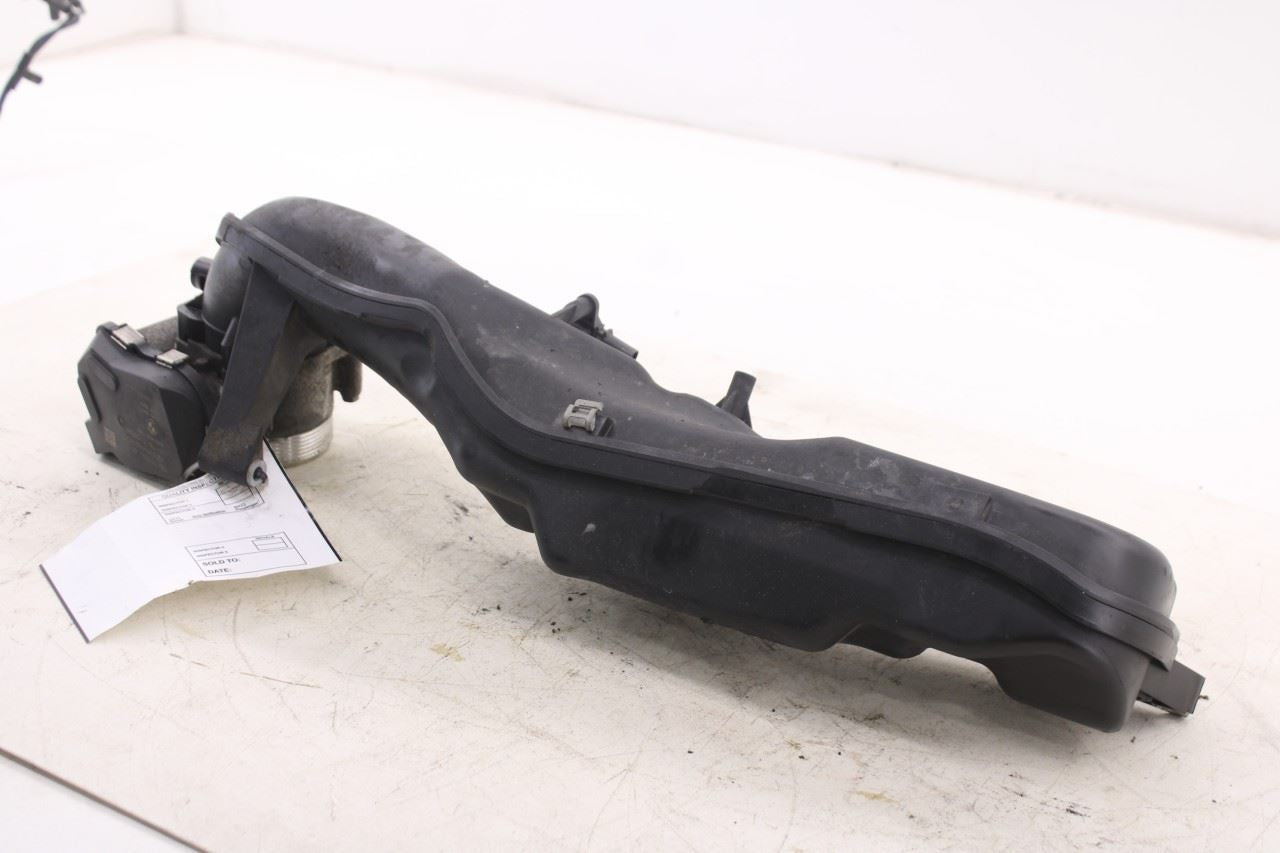 2013-2015 BMW 750i xDrive 4.4L Left Side Intake Manifold System w/ Throttle Body6