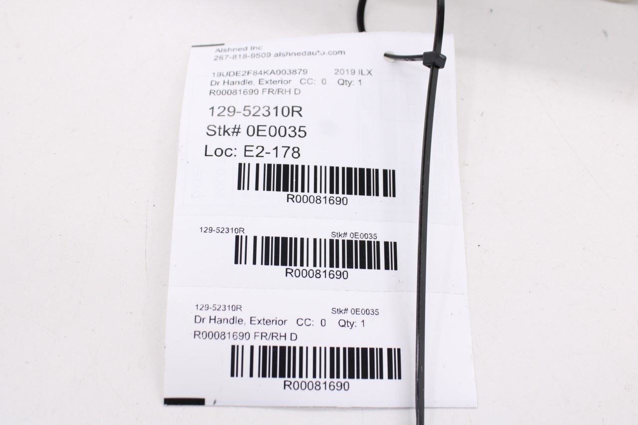 2019-22 Acura ILX Technology A-Spec Front Right Side Door Exterior Handle *ReaD*13