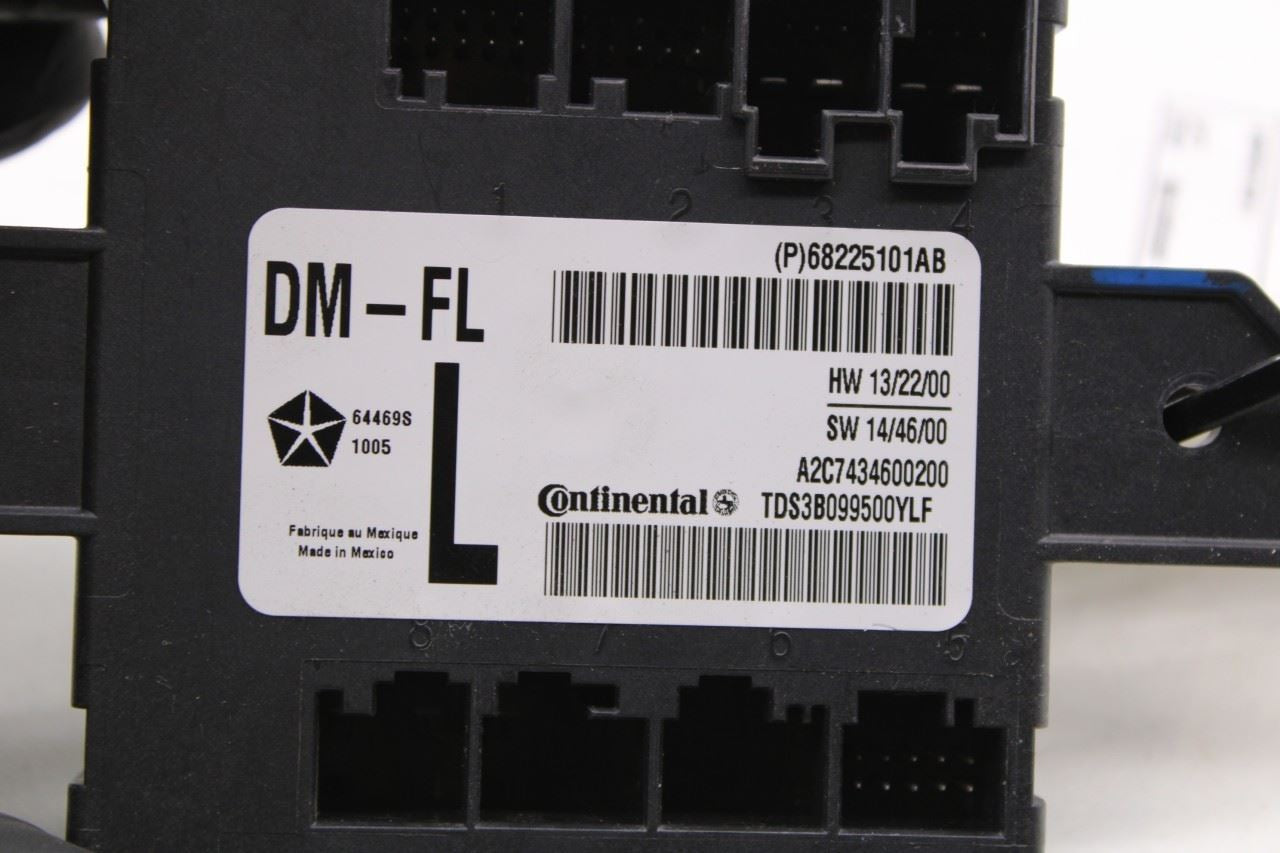 2014-2018 RAM 1500 Laramie Front Left Side Door Control Module 68225101AB OEM - Alshned Auto Parts
