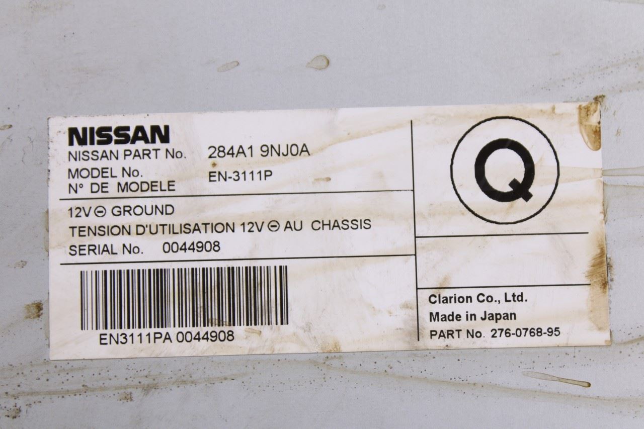 16-19 Infiniti QX60 Rear View Back Up Camera Computer Control Module 284A1-9NJ0A8