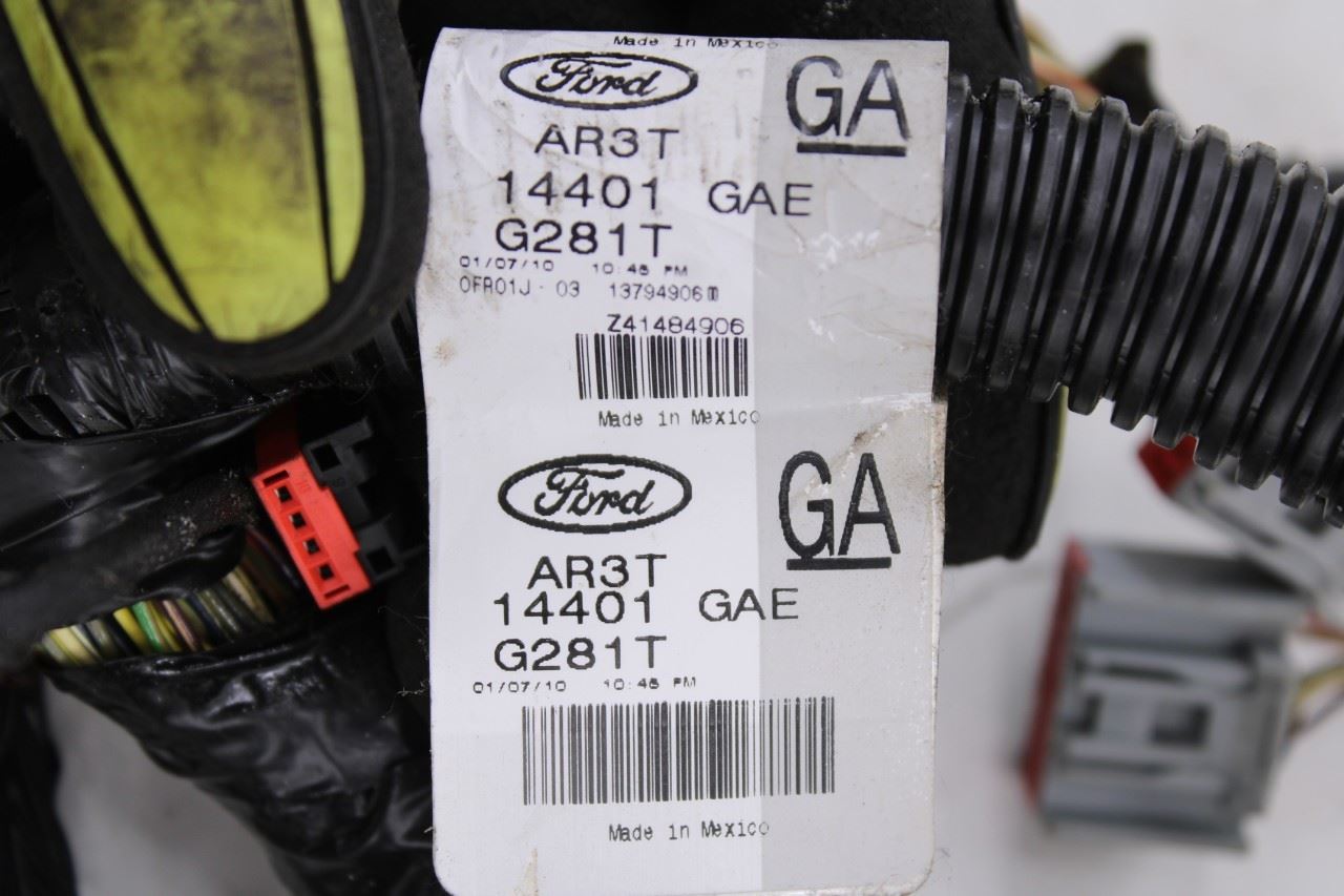 2010 Ford Mustang Conv V6 Dash Instrument Panel Wire Harness AR3T-14401-GA OEM - Alshned Auto Parts