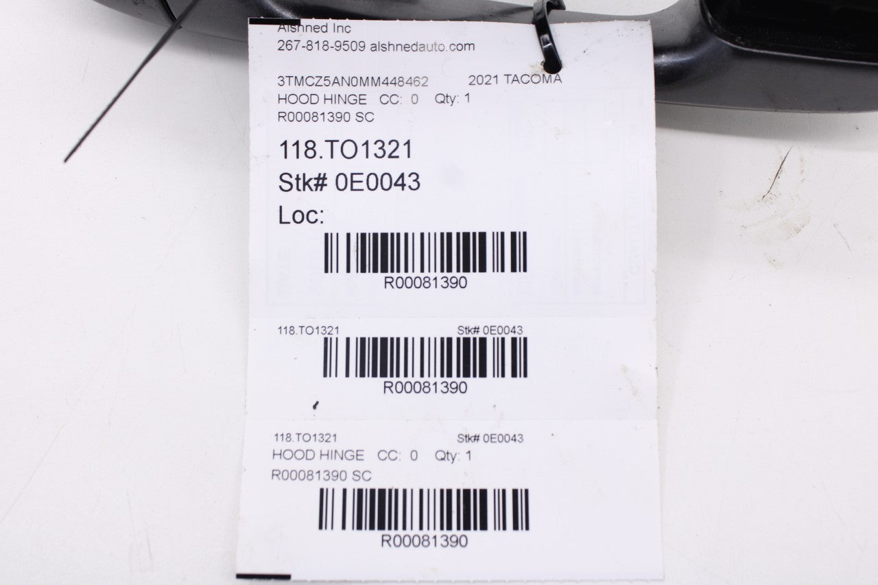 15-23 Toyota Tacoma SR5 3.5L Double Cab Rear Driver LH Side Door Exterior Handle14