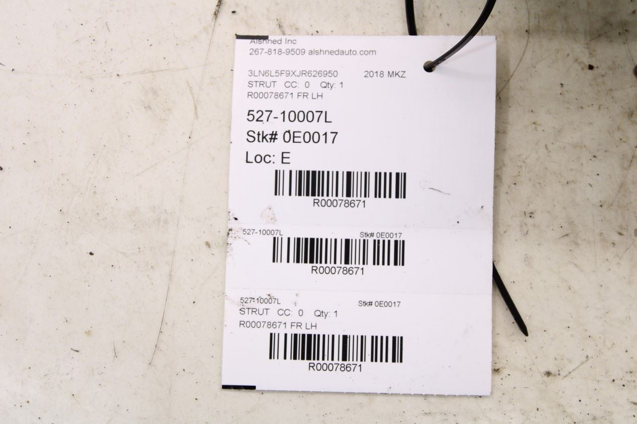 2017-2020 Lincoln MKZ Reserve 2L AWD Front Left Driver Side Shock Strut Absorber - Alshned Auto Parts