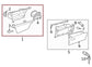 14-20 Toyota Sienna LE Dashboard Upper Glove Box Storage Compartment 55042-08030 - Alshned Auto Parts