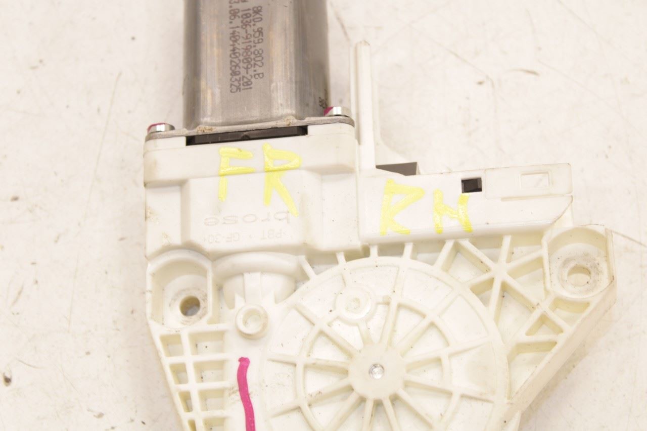 11-2018 Porsche Cayenne Platinum Front Right Door Power Window Motor 8K0959802B - Alshned Auto Parts