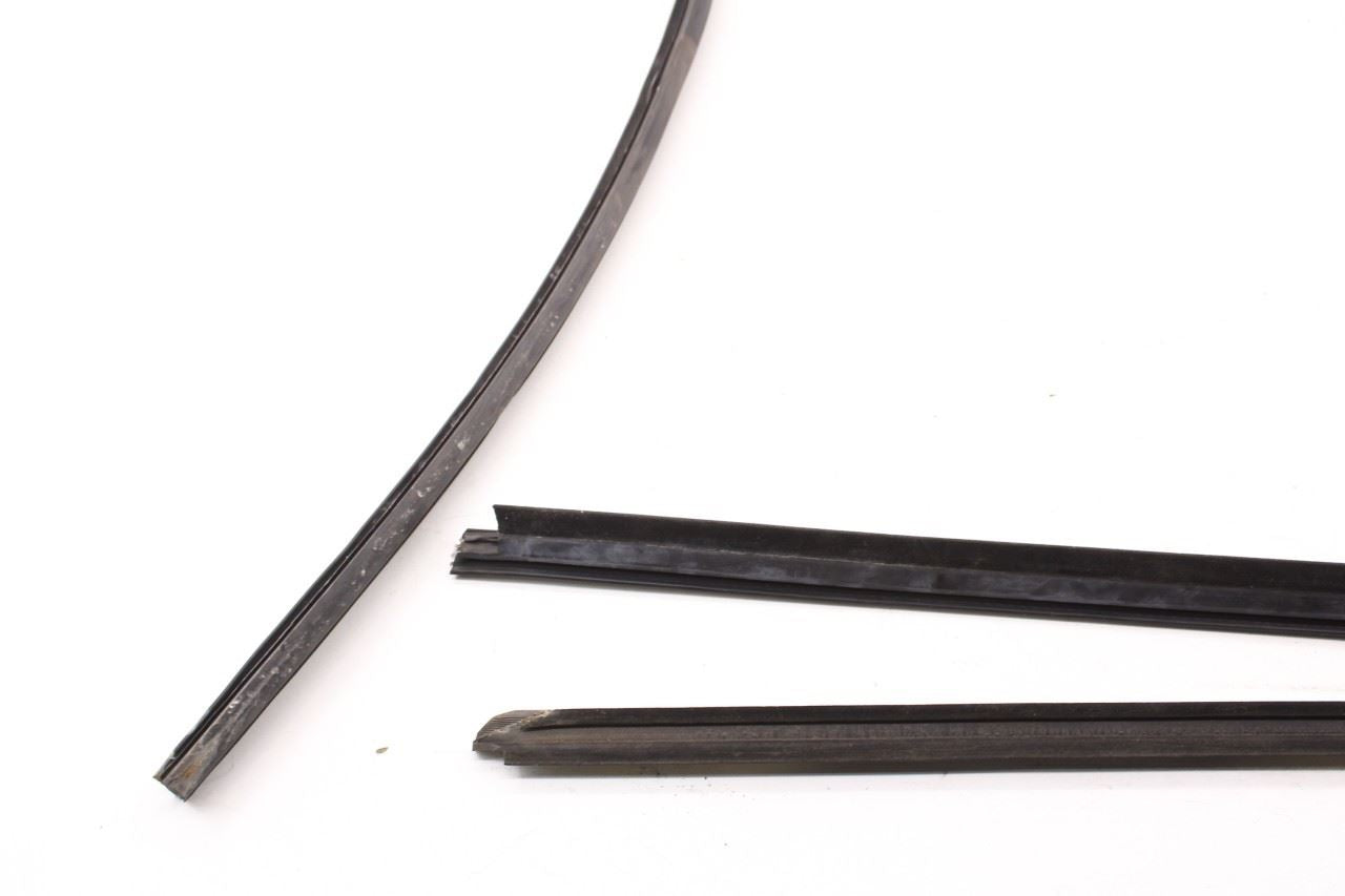 99-16 Ford F-250 Crew Cab Lariat Rear Right Door Run Channel w/ Weatherstrip Set - Alshned Auto Parts