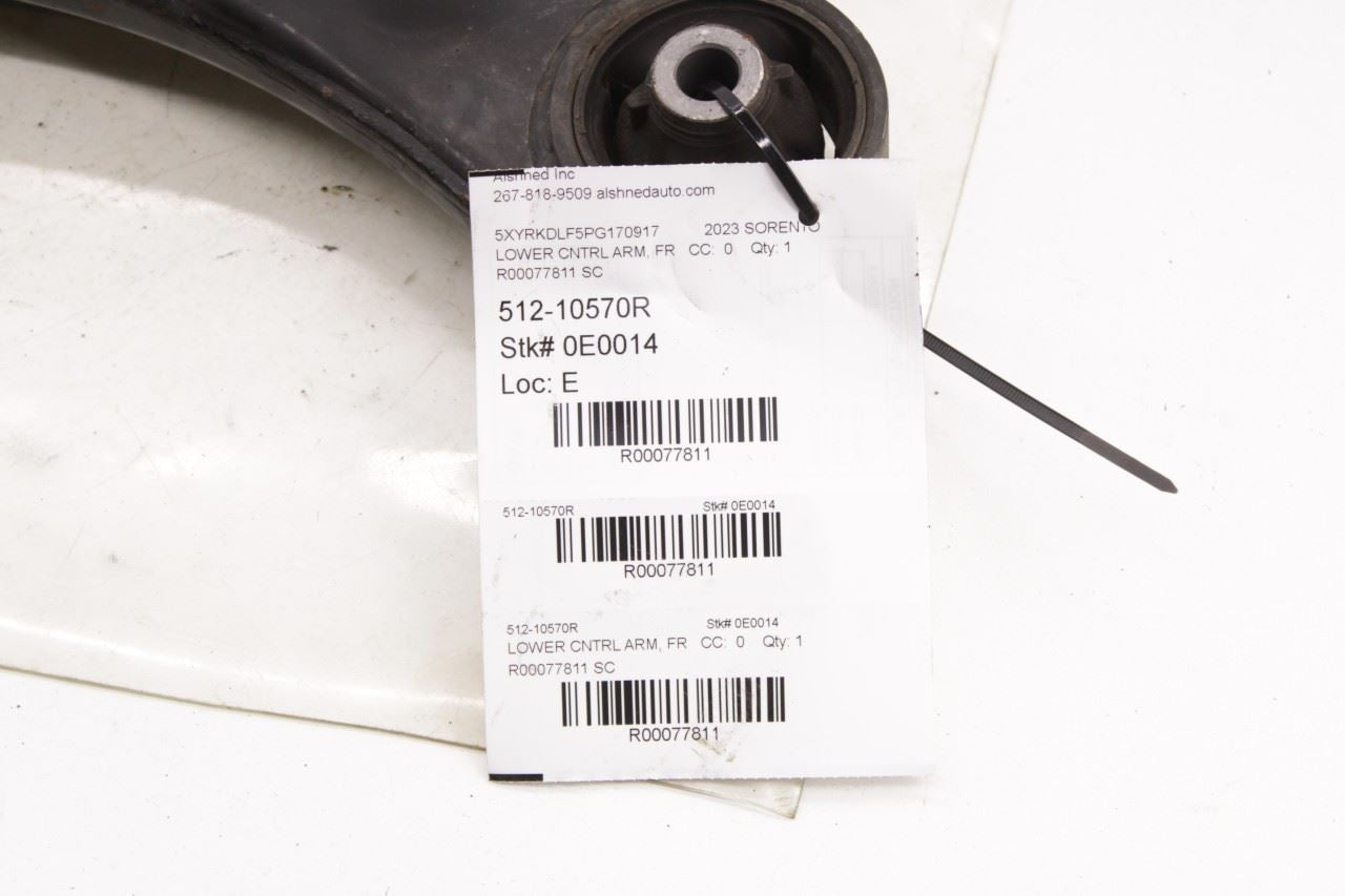 2021-25 Kia Sorento X-Line SX AWD Front Right Side Lower Control Arm 54501-P2000 - Alshned Auto Parts