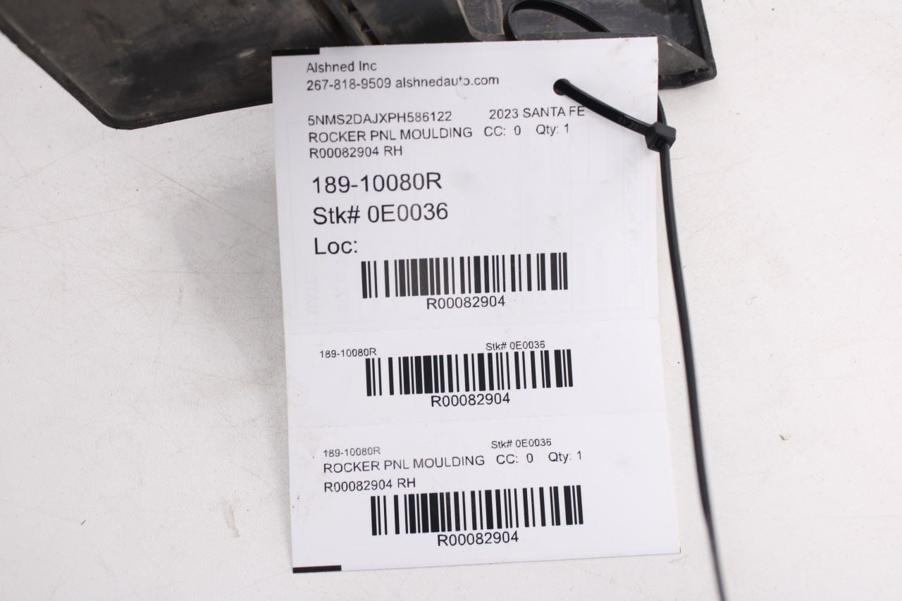 2019-2023 Hyundai Santa Fe SEL Right Rocker Skirt Panel Molding 87752-S2000 OEM16