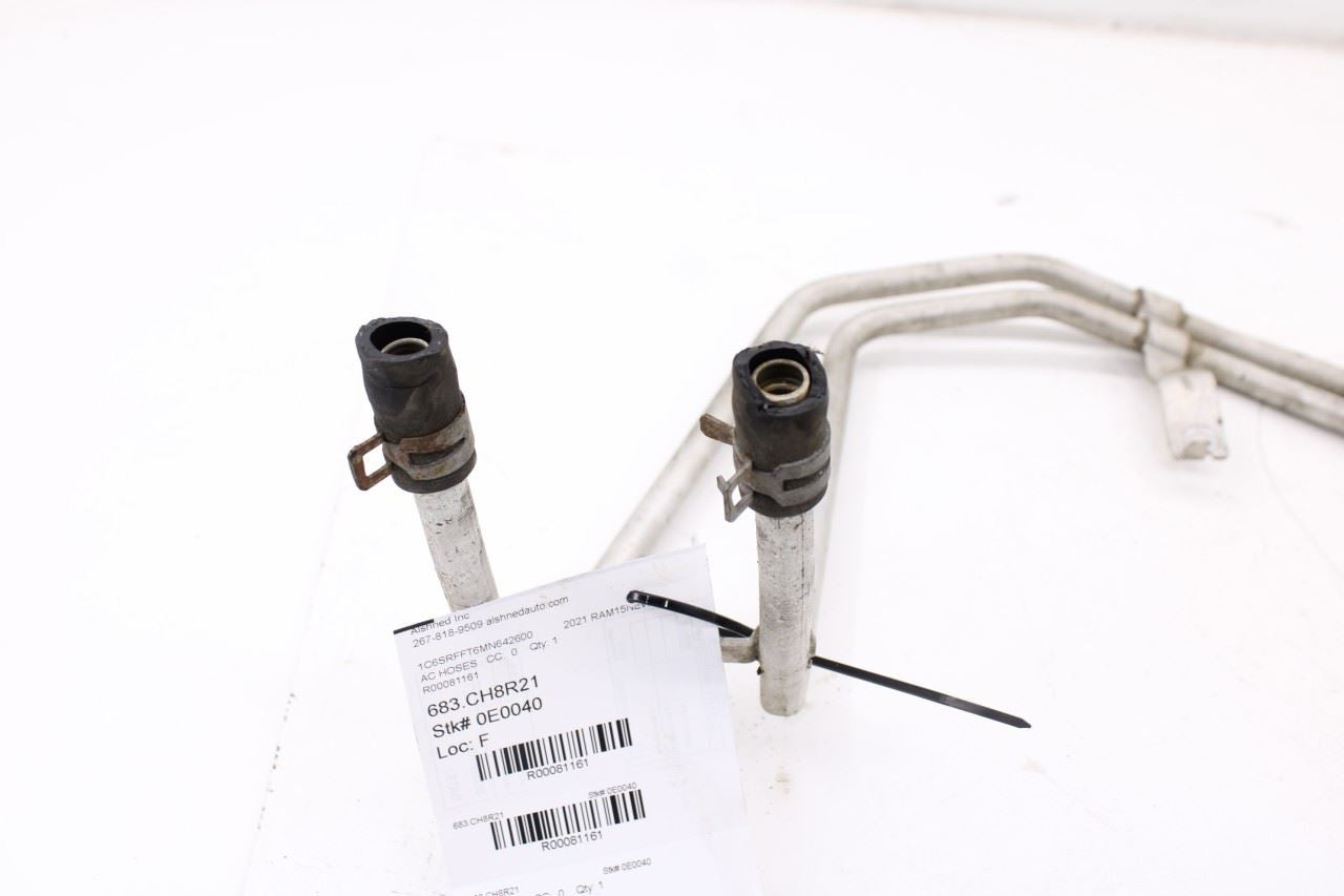2019-24 Ram 1500 Big Horn 5.7L HVAC Heater Supply and Return Hose Tube Pipe Set - Alshned Auto Parts