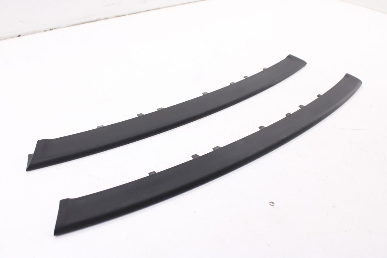 11-14 Porsche Cayenne S Front Bumper Center Grille Upper and Lower Trim Molding6