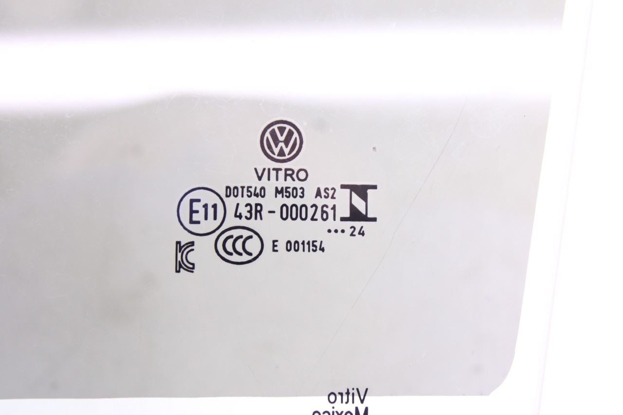2019-2026 Volkswagen Jetta SE Rear Left Door Window Movable Glass 17A-845-025-D2
