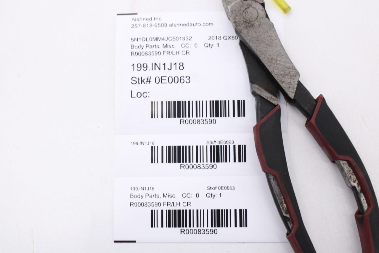 2016-20 Infiniti QX60 Front Left Door Lower Body Side Molding 80877-9NB0A *ReaD*10