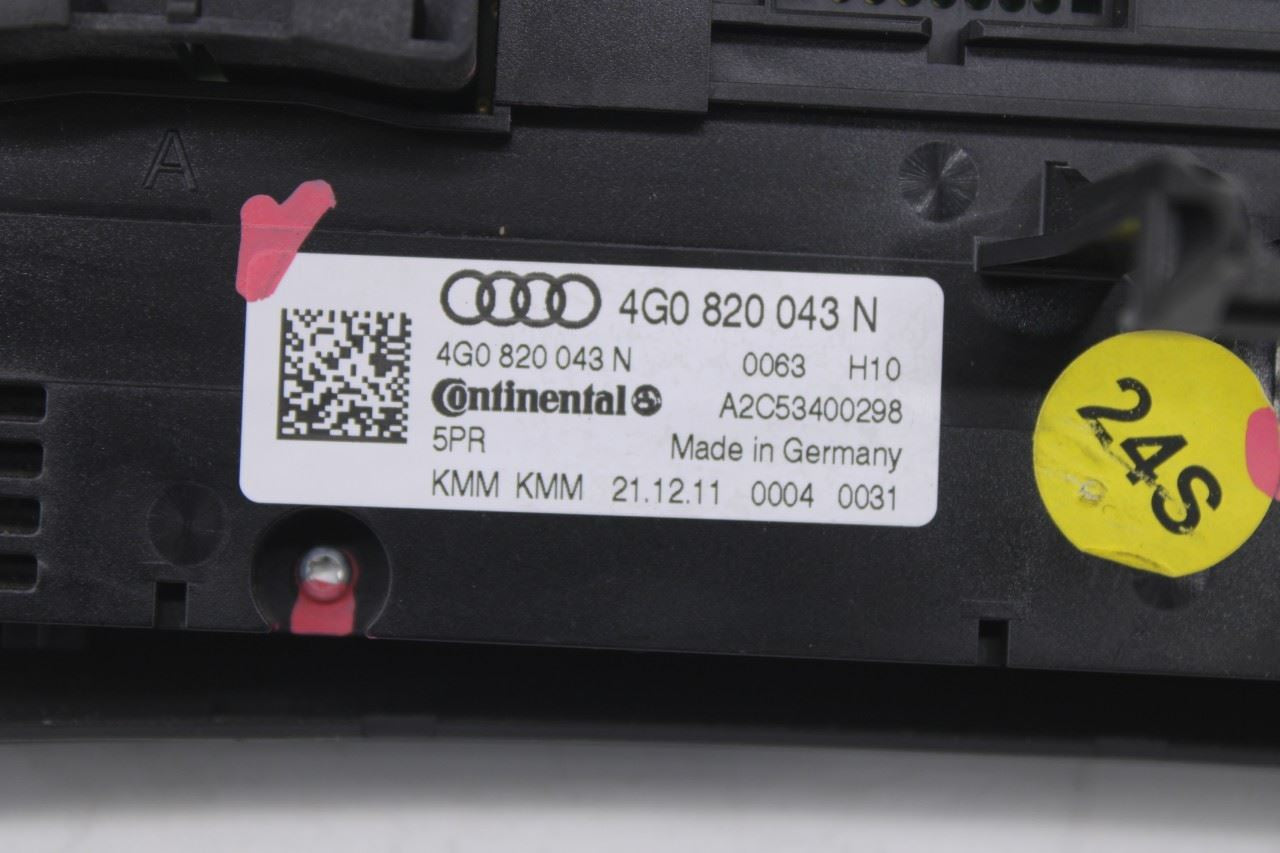 2012-2015 Audi A7 Premium Dash AC Heater Temperature Climate Control Panel13