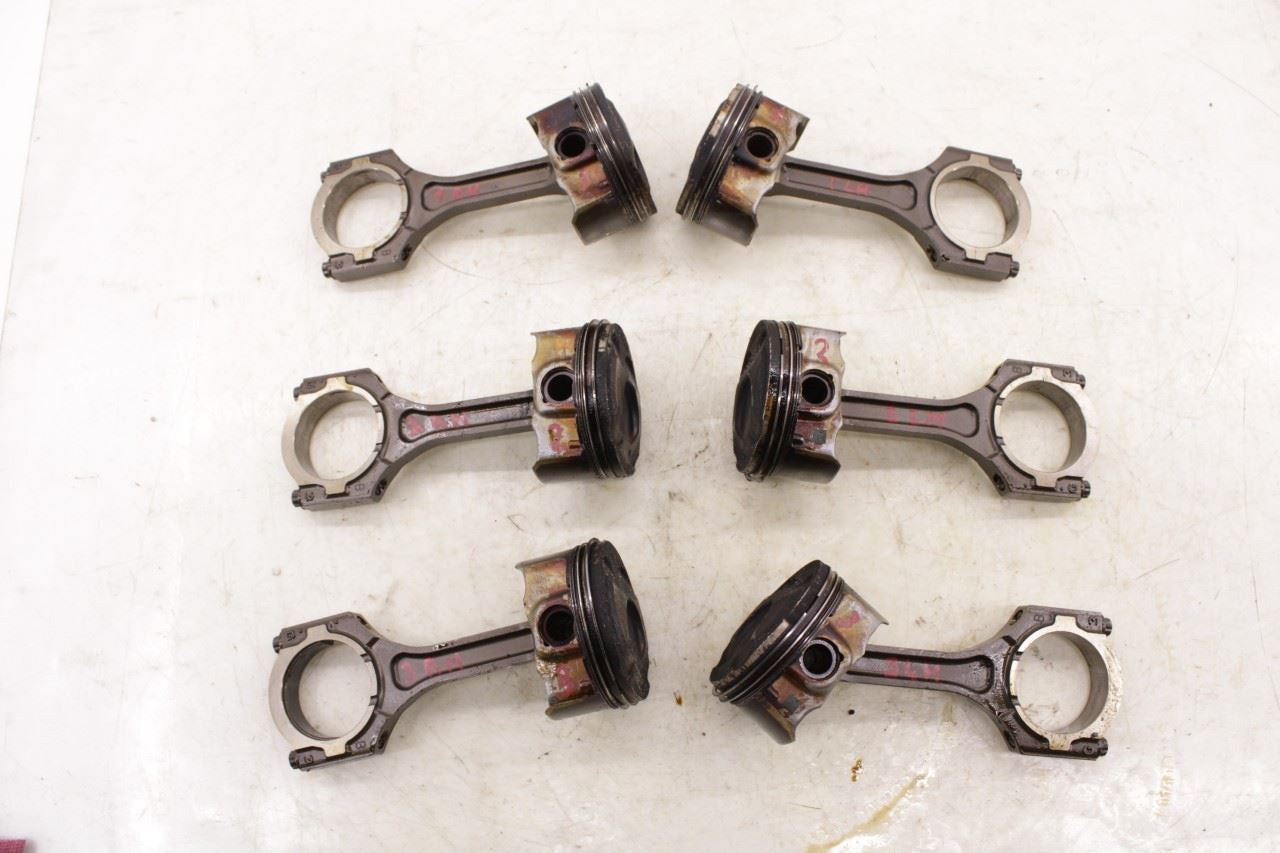 14-18 Kia Sorento EX 3.3L Engine Piston with Connecting Rod Set of 6 23041-3CFB0 - Alshned Auto Parts