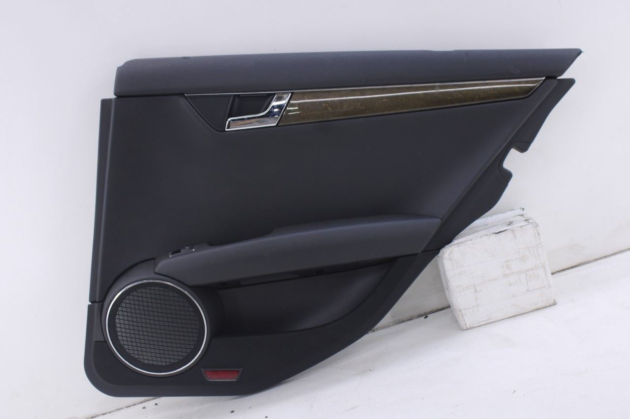 08-14 Mercedes-Benz C350 Sport Rear Right Door Trim Panel 20473019629D88 *ReaD* - Alshned Auto Parts