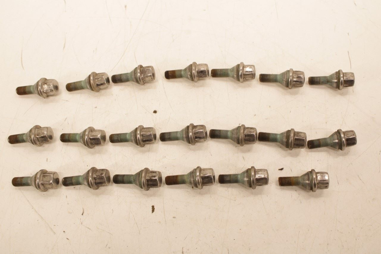 2014-2023 Jeep Cherokee Latitude Wheel Lug Nut Bolt Set of 20 6511051AA OEM - Alshned Auto Parts