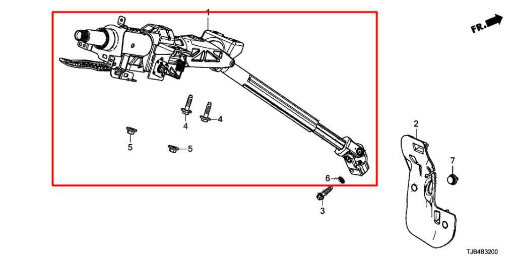 2019-2021 Acura RDX SH-AWD 2.0L AWD Steering Column Assembly 53200-TJB-A02 OEM - Alshned Auto Parts