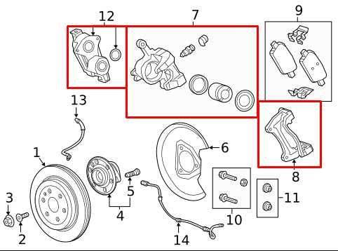 2017-2023 GMC Acadia SLT-1 Rear Left Driver Side Brake Disc Caliper 13540073 OEM - Alshned Auto Parts