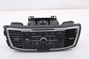 2013-15 Honda Accord CD Player Radio Faceplate Control w/ Receiver and Air Vents
