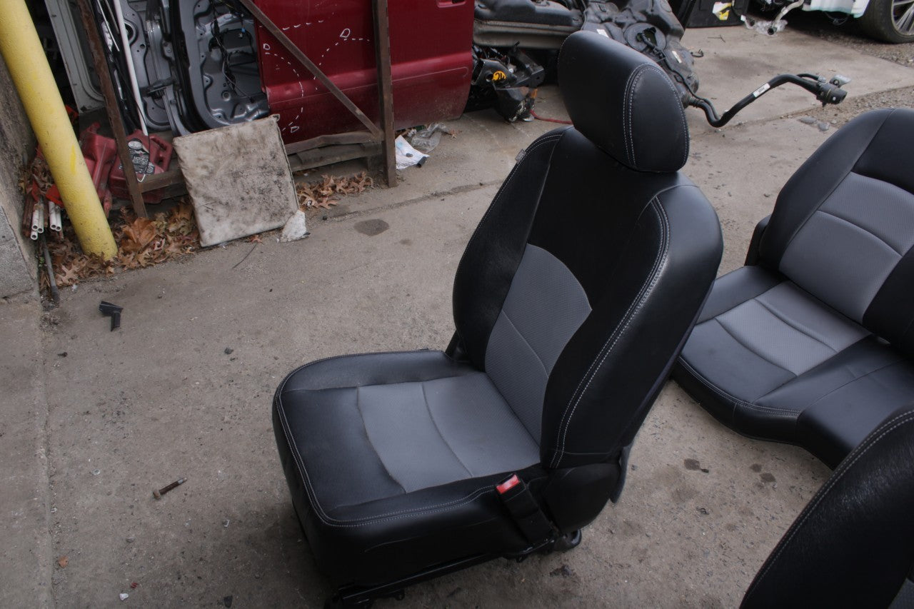 13-17 Ram 1500 Big Horn Front and Rear 2nd Row and Left Side Seat Full Complete - Alshned Auto Parts