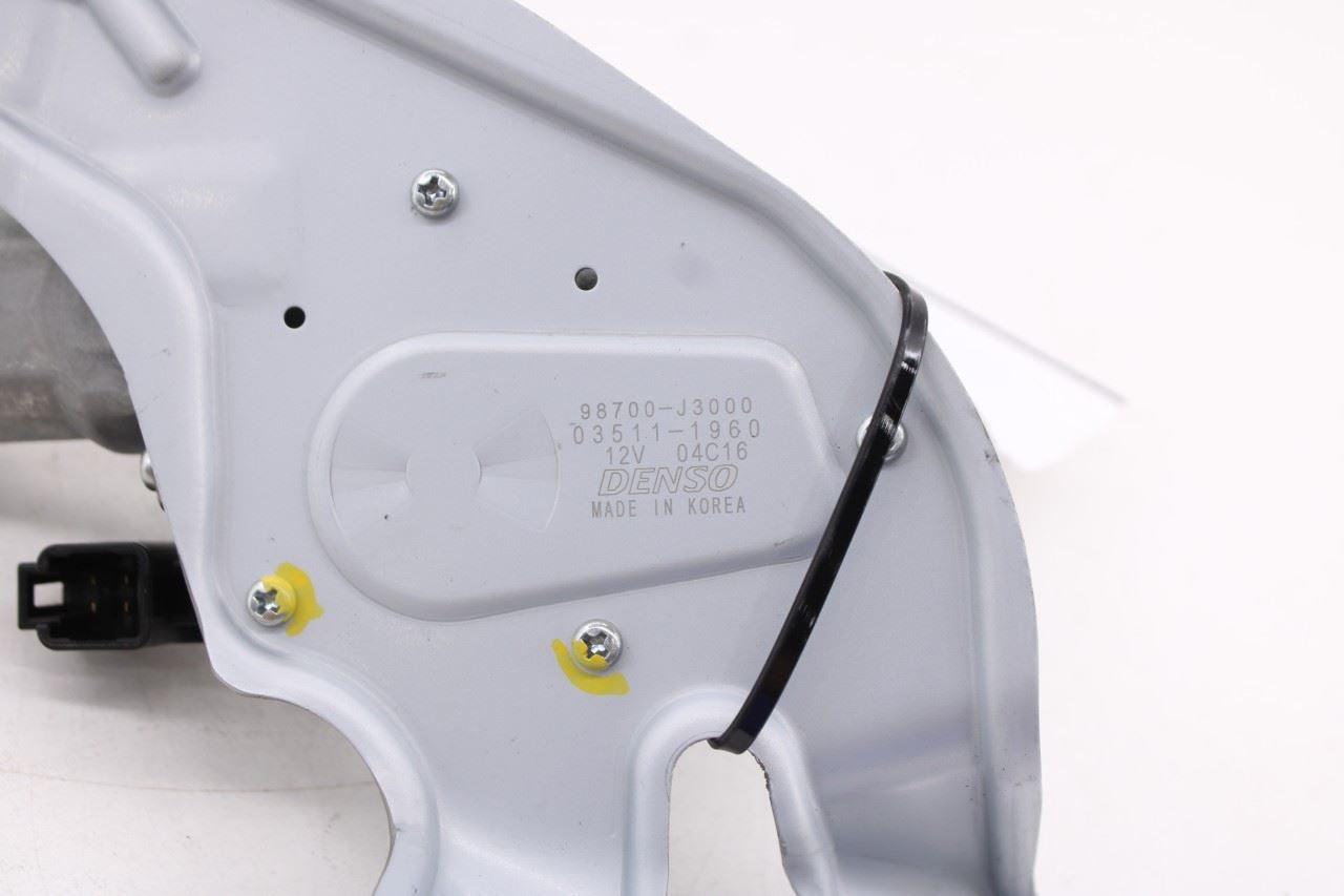 2019-2021 Hyundai Veloster Rear Liftgate Back Window Wiper Motor 98700-J3000 OEM6