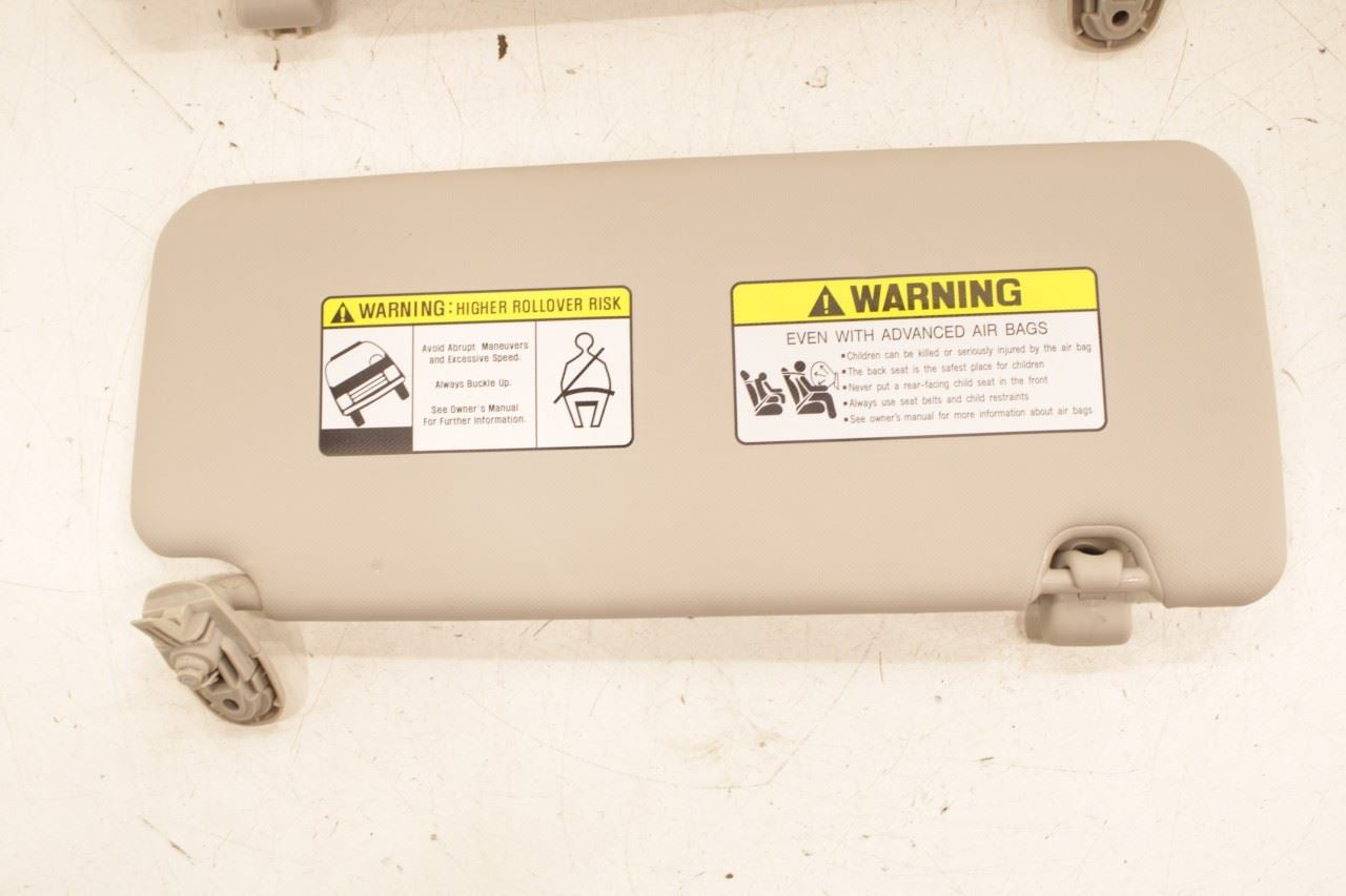 22-23 Hyundai Tucson SEL 2.5L Front Right and Left Side Sun Visor Set w/ Mirror - Alshned Auto Parts