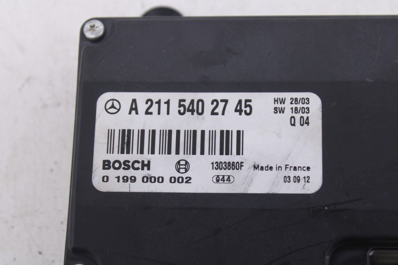 2003-2005 Mercedes-Benz E 500 Battery Load Control Module 2115402745 OEM - Alshned Auto Parts