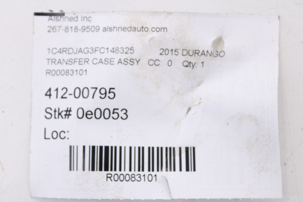 2014-2025 Dodge Durango SXT 3.6L AWD Transfer Case Adapter w/ Mount 68240989AB13