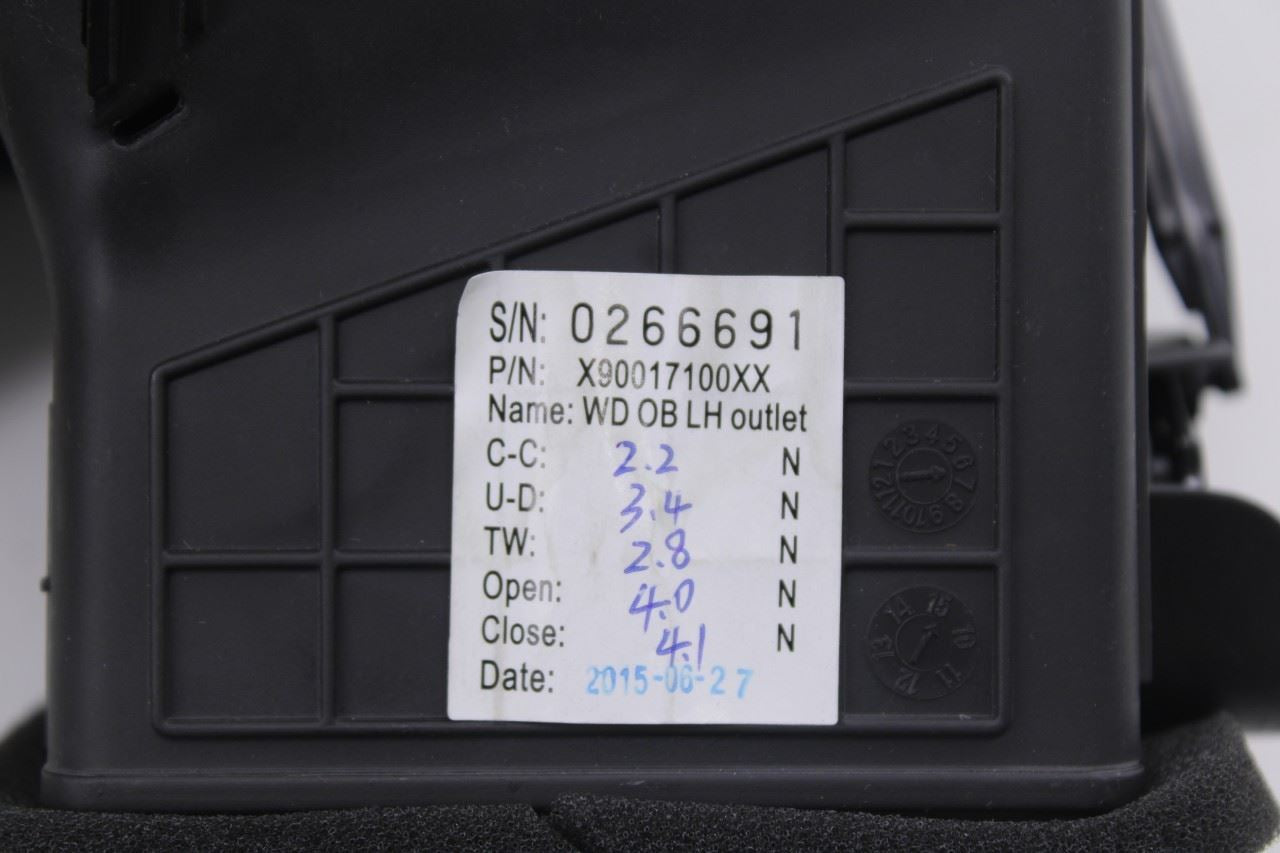 2011-2018 Dodge Durango SXT Dash Panel AC Heater Outlet Air Vent Grille Set of 48