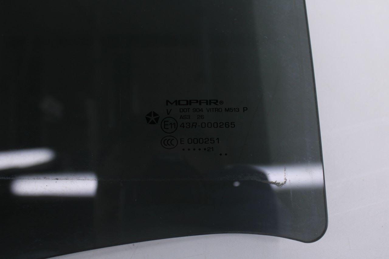 2019-26 RAM 1500 Crew Cab Rear Right Passenger Side Door Window Glass 68276780AD6