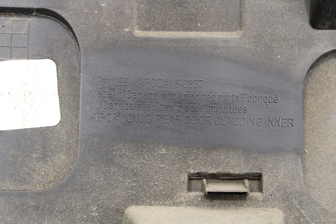 2017-2023 GMC Acadia SLT-1 Rear Right Side Door Lower Body Molding 85617230 OEM - Alshned Auto Parts