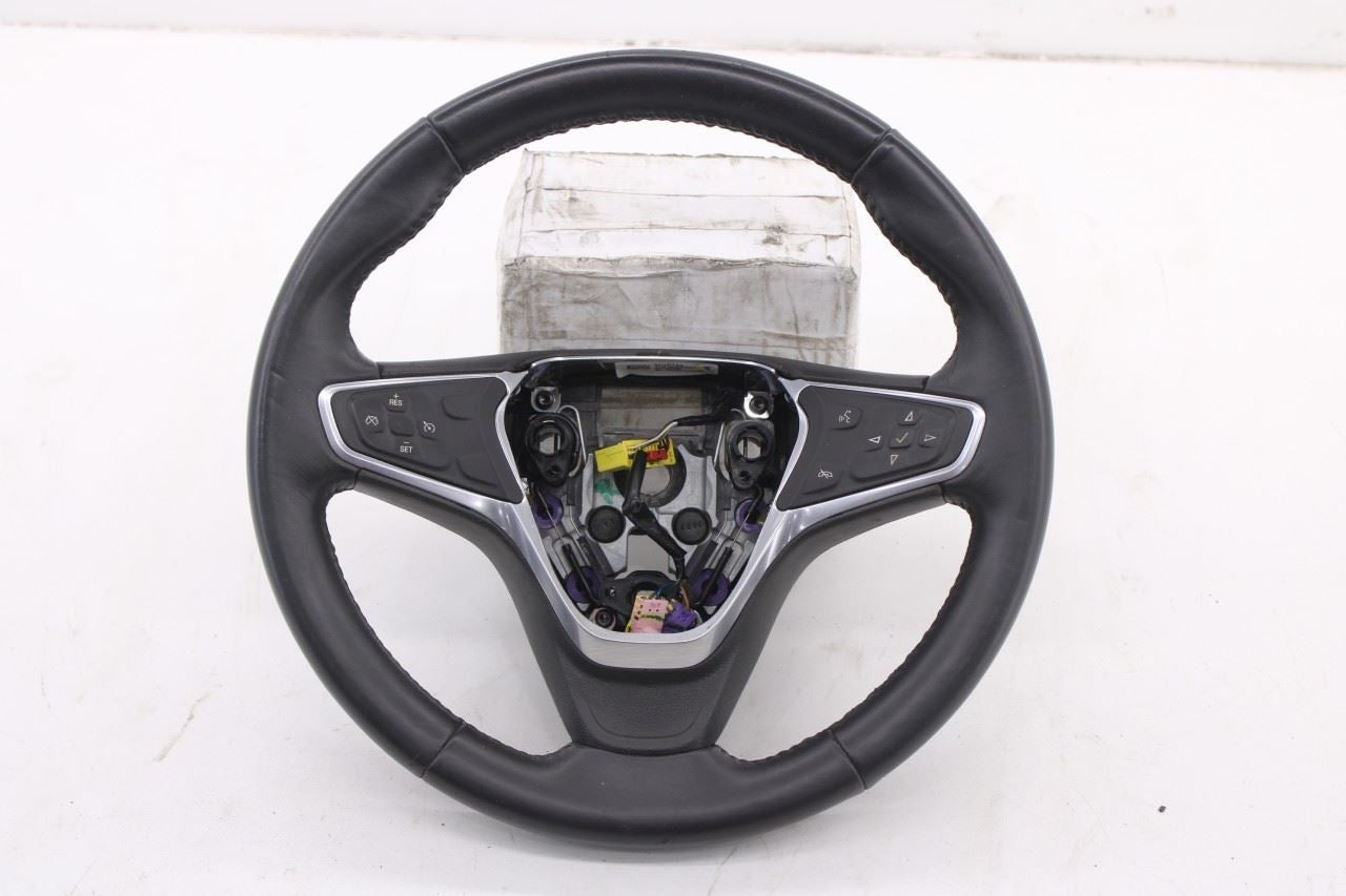 2018-20 Chevrolet Equinox LT 1.5L FWD Steering Wheel Leather w/ Control Buttons - Alshned Auto Parts