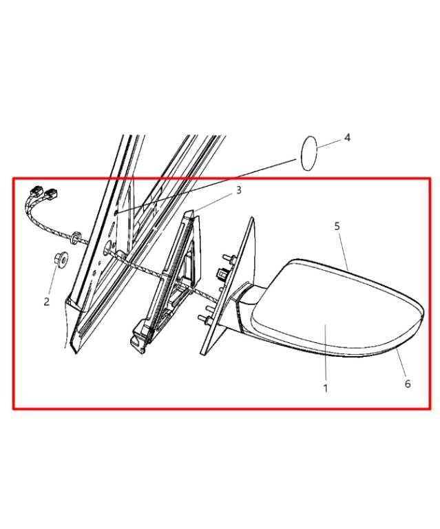 2012-2019 Chrysler 300 Passenger Right Side Rear View Mirror 1LE50JWDAG OEM - Alshned Auto Parts