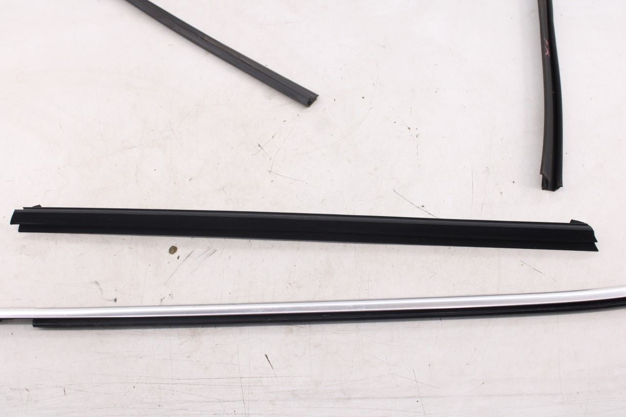 2019-25 Infiniti QX50 Essential Front Right Door Glass Run Channel Trim Belt Set - Alshned Auto Parts