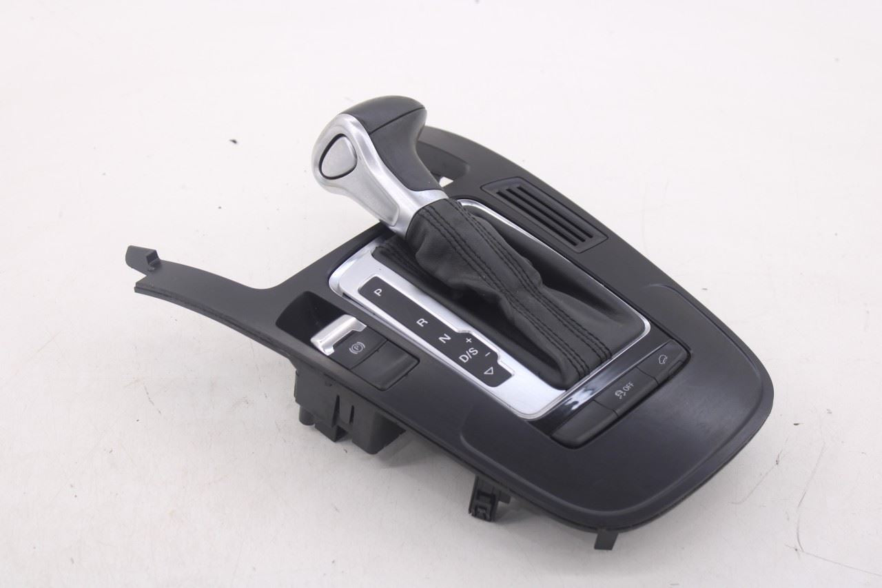 13-17 Audi Q5 Premium Console Shifter Surround Bezel Trim and Sifter Lever Knob2